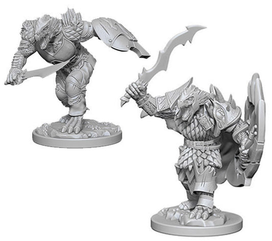 Dungeons & Dragons: Nolzur's Marvelous Unpainted Miniatures - W04 Dragonborn Male Fighter