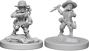 Pathfinder Deep Cuts Unpainted Miniatures: W06 Halfling Male Rogue