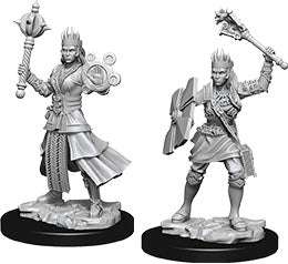 Dungeons & Dragons: Nolzur's Marvelous Unpainted Miniatures - W08 Female Human Cleric