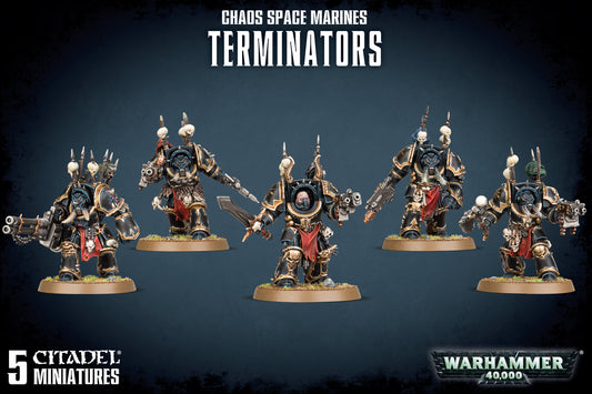 Warhammer 40K: Chaos Space Marine Terminators