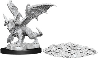 Dungeons & Dragons: Nolzur's Marvelous Unpainted Miniatures - W10 Blue Dragon Wyrmling