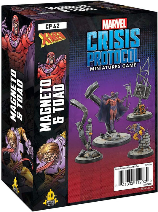 Marvel Crisis Protocol Magneto & Toad