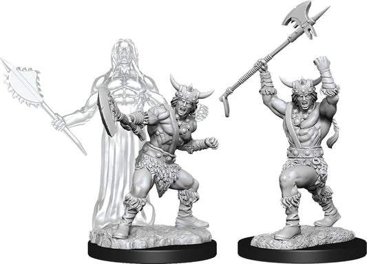 Dungeons & Dragons: Nolzur's Marvelous Unpainted Miniatures - W11 Male Human Barbarian