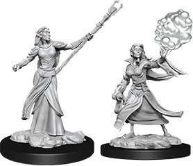 Dungeons & Dragons: Nolzur's Marvelous Unpainted Miniatures - W12 Female Elf Sorcerer