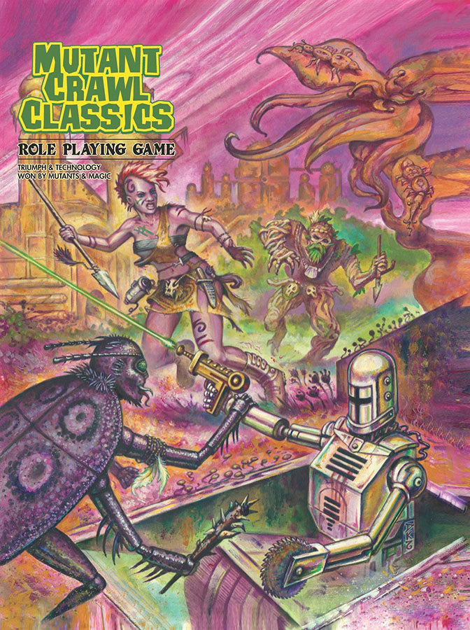 Mutant Crawl Classics RPG SoftCover