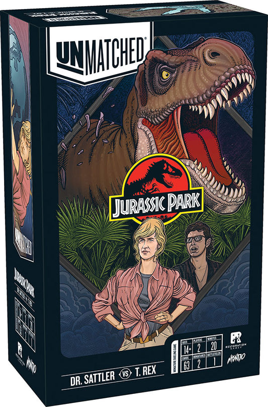 Unmatched: Jurassic Park Sattler vs. T-Rex