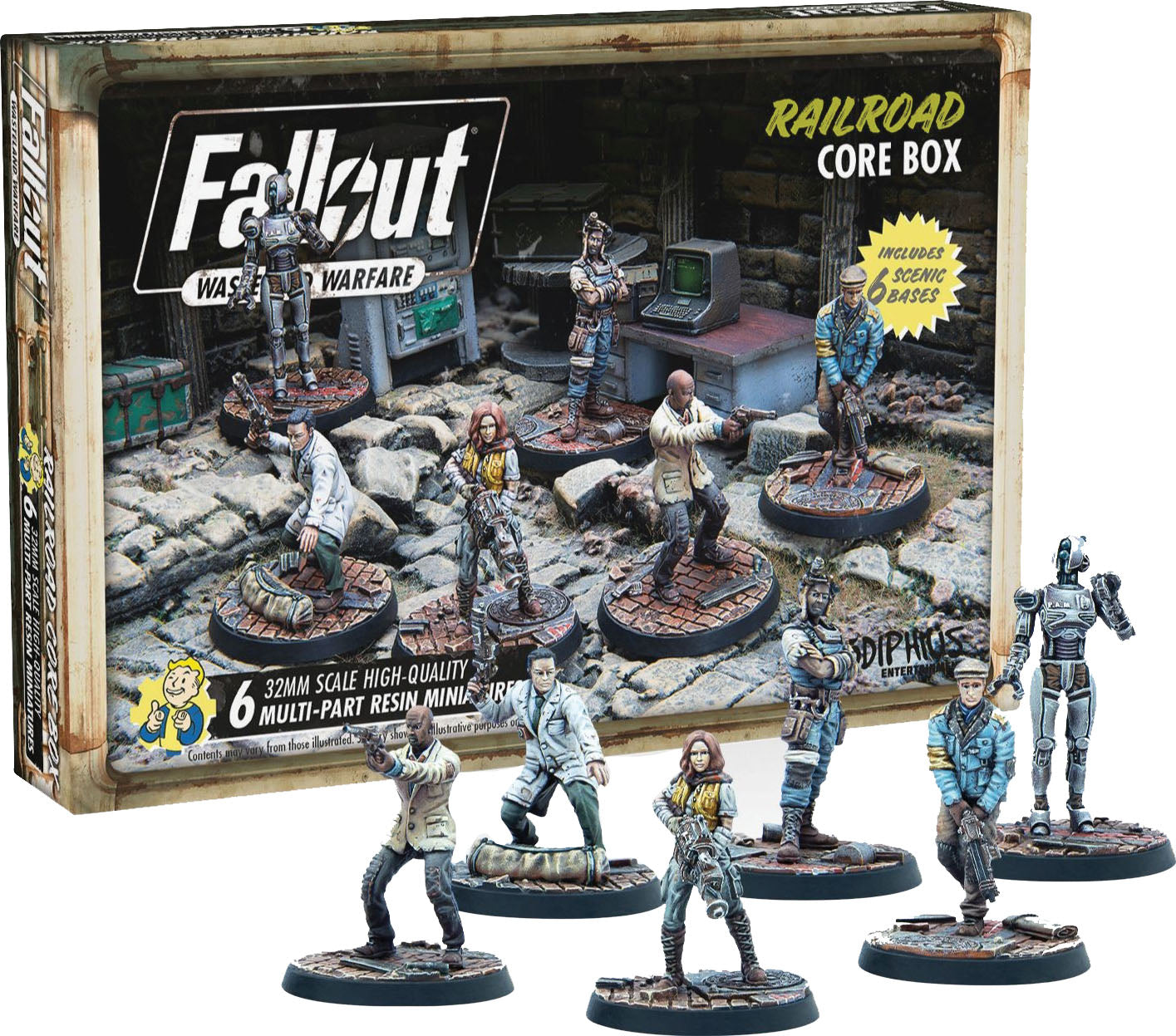 Fallout: Wasteland Warfare - Railroad Core Box