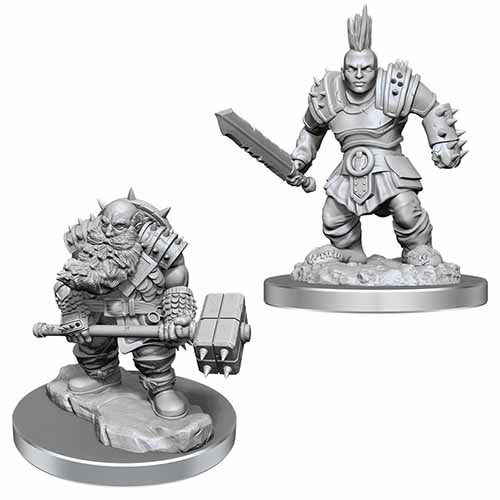 Dungeons & Dragons: Nolzur's Marvelous Unpainted Miniatures - W18 Duergar Fighters