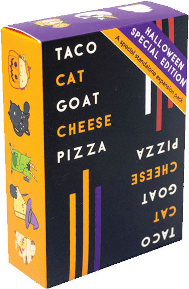 Taco Cat Goat Cheese Pizza: Halloween Edition (stand alone or expansion)