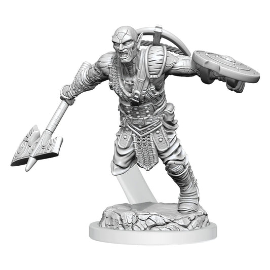 Dungeons & Dragons: Nolzur's Marvelous Unpainted Miniatures - W20 Earth Genasi Fighter