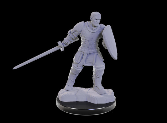 Dungeons & Dragons: Nolzur's Marvelous Unpainted Miniatures - Reborn Paladin & Reborn Warlock