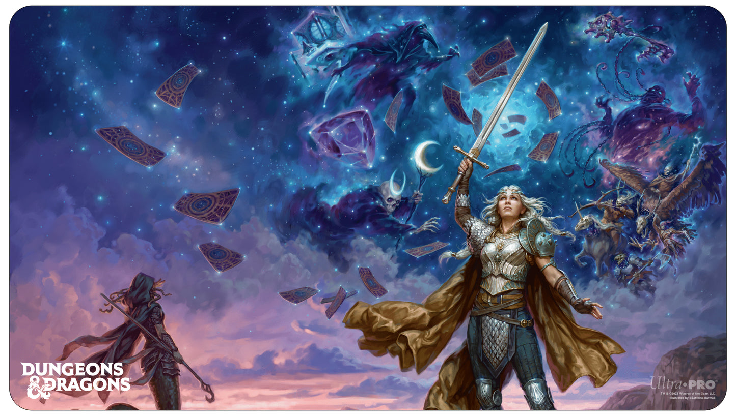 Dungeons & Dragons: The Deck of Many Things Playmat Featuring: Standard Cover Artwork