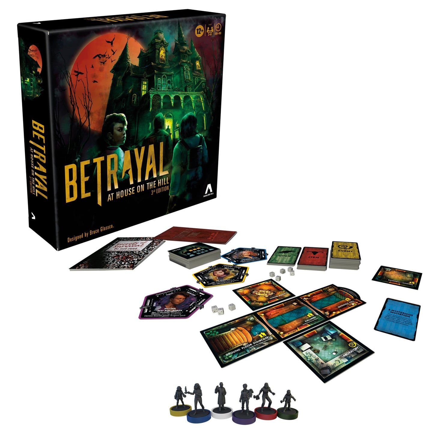 Betrayal At House On The Hill Board Game (3rd Edition)