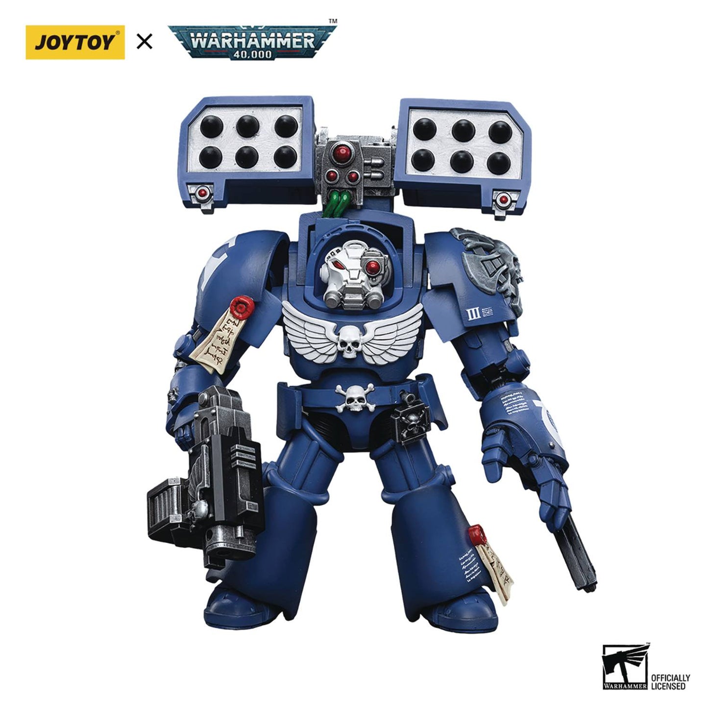 JOYTOY WH40K ULTRAMARINES TERMINATORS BRO ANDRUS 1/18 AF (NE