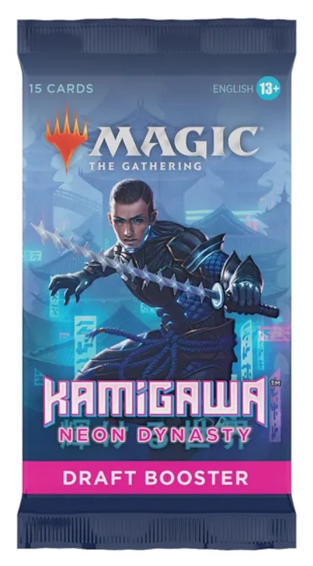 Magic the Gathering TCG Kamigawa Neon Dynasty Draft Booster Pack