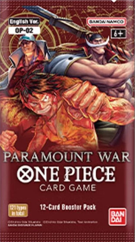 One Piece TCG: Paramount War Booster Booster Pack