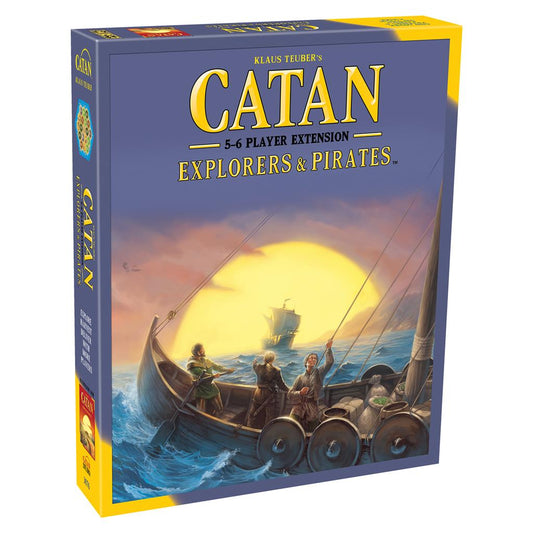 Settlers of Catan Explorers & Pirates 5-6 Player Expansion