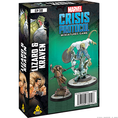 Marvel Crisis Protocol: Lizard & Kraven Character Pack