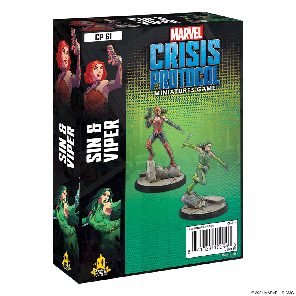 Marvel Crisis Protocol: Sin & Viper