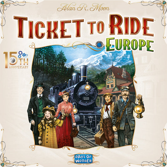 Ticket To Ride: Europe 15th Anniversary Edition