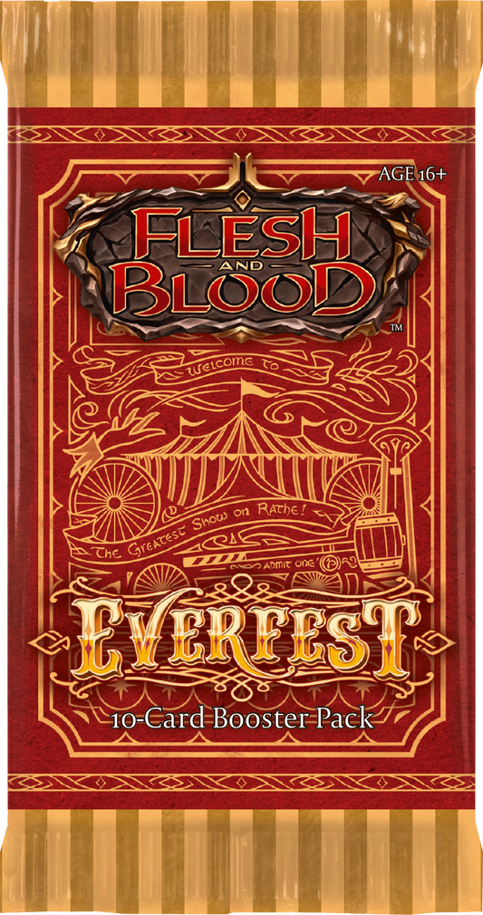 Flesh And Blood TCG Everfest 1st Edition Booster Pack