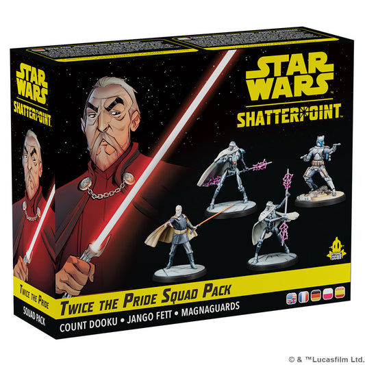 Star Wars: Shatterpoint: Twice The Pride: Count Dooku Squad Pack