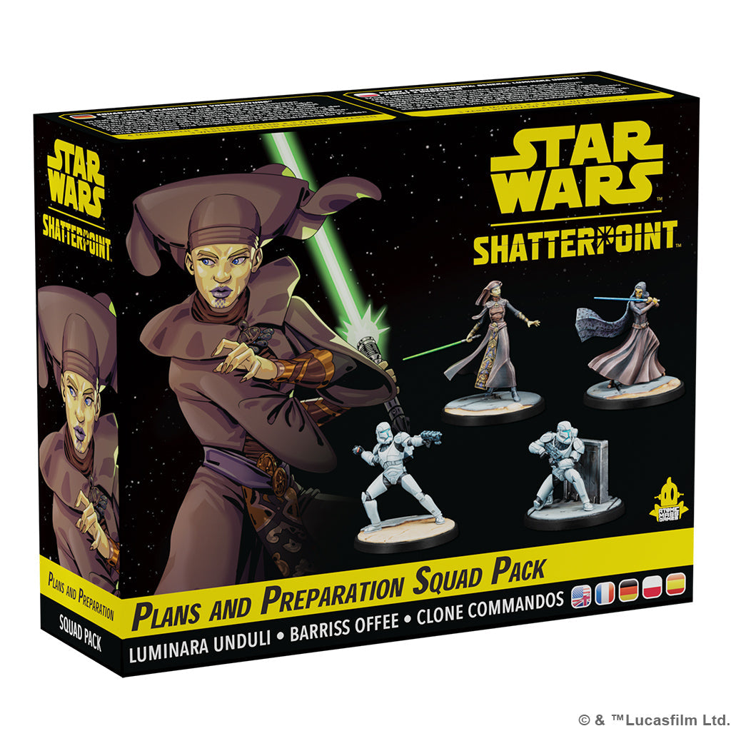 Star Wars: Shatterpoint Plans And Preparation Squad Pack