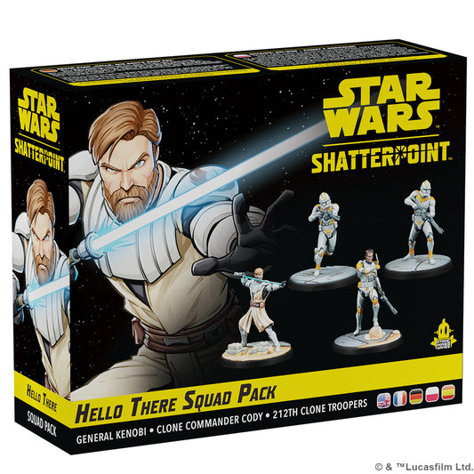 Star Wars: Shatterpoint: Hello There: General Obi Wan Kenobi Squad Pack